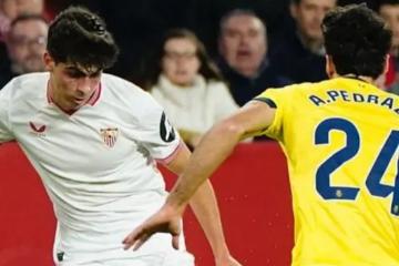 Sevilla igualó 1-1 con Villarreal y sumó seis partidos consecutivos sin ganar