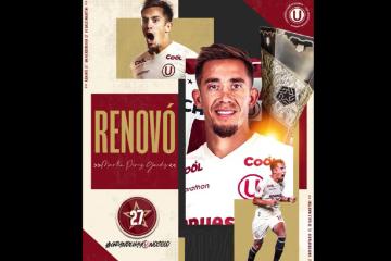 Pérez Guedes seguirá en la 'U' como peruano