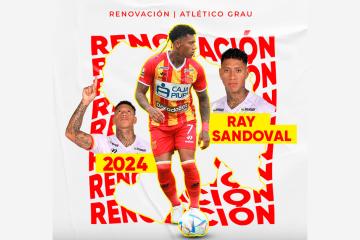 Ray Sandoval seguirá en Atlético Grau el 2024