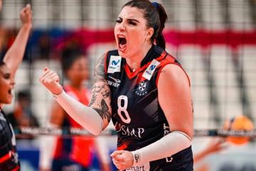 Siguen invictas: San Martín superó al Deportivo Wanka en la LNSV
