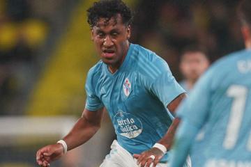 Tapia fue titular en derrota del Celta