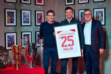 Thomas Müller renovó contrato con Bayern Múnich hasta 2025