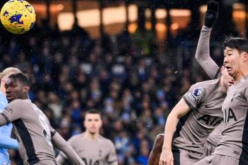 ¡Partidazo! Manchester City igualó 3-3 con Tottenham y perdió la punta de Premier League