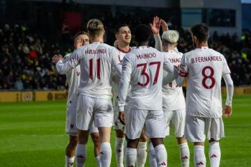 Manchester United con cierto susto avanzó a octavos de Copa FA