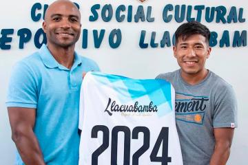 Volante Josué Tunqui fue oficializado como nuevo refuerzo de Llacuabamba