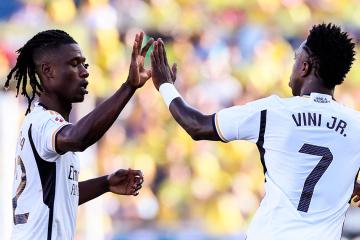 Real Madrid derrotó por 2-1 a UD Las Palmas y es puntero en España