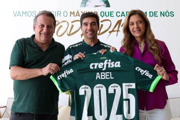 Abel Ferreira renovó con Palmeiras hasta el 2025