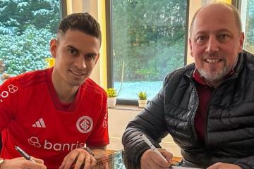 Borré es nuevo jugador del Inter de Porto Alegre