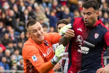 Cagliari ganó y se mantiene fuera de la zona de descenso