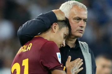 Dybala a Mourinho: "Trabajar contigo ha sido un placer"