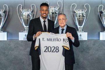 Militao seguirá defendiendo al Real Madrid hasta el 2028