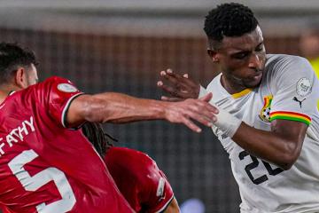 Egipto y Ghana siguen sin poder ganar en la Copa Africana