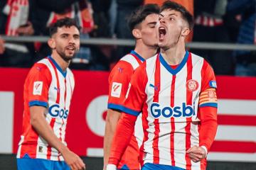 Girona venció al Atlético de Madrid en partidazo
