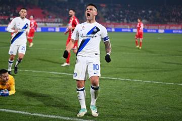 Inter goleó y sigue como sólido líder en Italia
