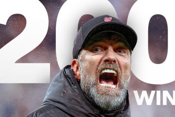 Klopp llegó a los 200 triunfos en la Premier League