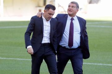 Pdte. del Barcelona: "Acepto la fórmula porque es Xavi"