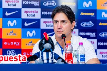Marioni: "Estamos muy conformes con el plantel, los hinchas deben estar tranquilos porque el equipo va a demostrar dentro de la cancha"