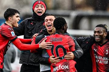 Milan goleó al Empoli por la Serie A