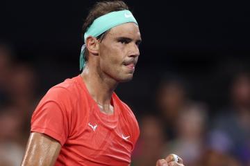Nadal avanzó a cuartos de final en Brisbane