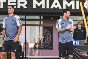 Luis Suárez y Lionel Messi se reencontraron en Inter Miami