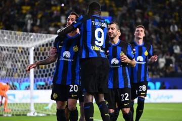 Inter goleó a Lazio y clasificó a la final de la Copa Italia