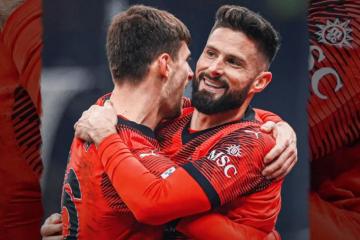 AC Milán derrotó por 3-1 a As Roma y sigue peleando en la Serie A