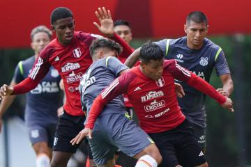 (FOTOS) Selección Sub-23 igualó sin goles con Atlético Grau en amistoso jugado en VIDENA