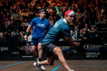 Diego Elías clasificó a los cuartos de final del JP Morgan Tournament