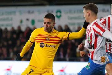 Barcelona derrotó por 3-2 a Barbastro y continúa su carrera en la Copa del Rey