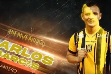 Carlos Garcés es nuevo delantero de The Strongest de Bolivia