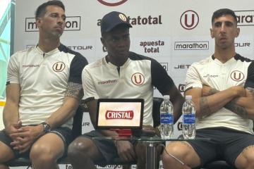 Portocarrero: "Soy el primer ecuatoriano que llega a la 'U' y ojalá pueda dejar la plaza abierta"
