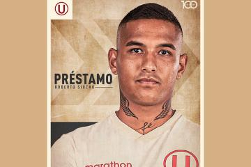 Universitario anunció el préstamo de Roberto Siucho a Alianza Atlético