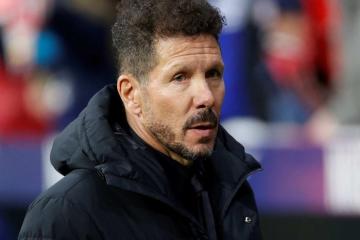 Simeone: "Nos vamos felicitando al rival porque fue un gran partido"