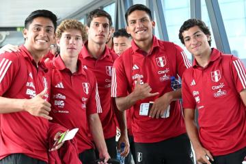 Selección sub 23 viajó a Venezuela para el preolímpico