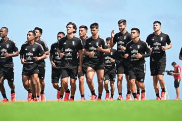 Selección sub 23 entrenó pensando en Argentina