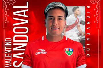 Unión Comercio anunció la llegada de Valentino Sandoval