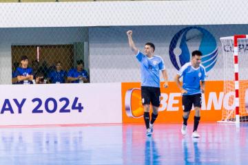 (FOTOS) Perú cayó goleado ante Uruguay en inicio de Copa América de futsal