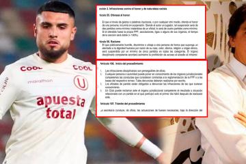 Alianza Lima presentó denuncias contra Rodrigo Ureña y Jean Ferrari
