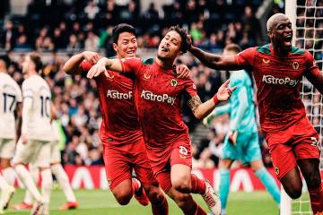 ¡Qué tal sacada de lengua! Wolves sorprendió de visita y venció a Tottenham