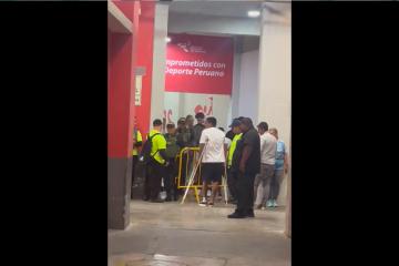 Grimaldo vio triunfo de Cristal en muletas en el Nacional
