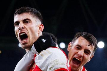 Arsenal goleó al Newcastle en la Premier