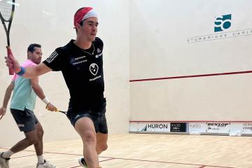 Diego Elías avanzó sin problemas a cuartos del Motor City Open
