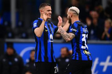 Inter goleó al Atalanta y se dispara en la Serie A