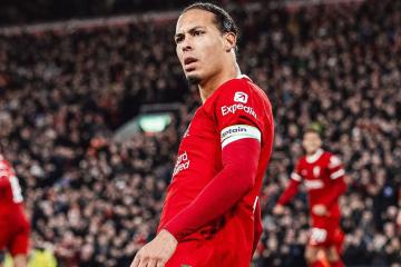 Liverpool goleó a Luton y se afianza en la punta de la Premier League