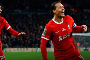 ¡Liverpool se coronó campeón de la Copa de la Liga inglesa en suplementario!