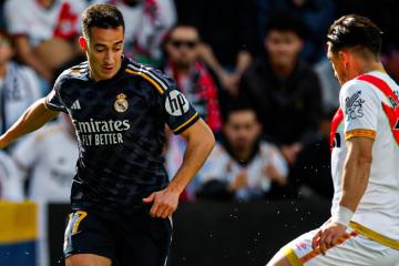 Real Madrid no pudo ganar en su visita al Rayo Vallecano