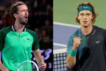 Medvedev y Rublev se metieron a cuartos de final de Dubái