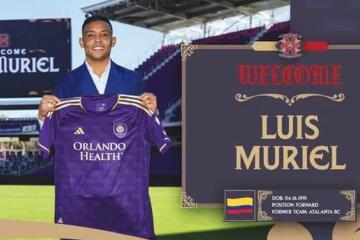 Muriel fue presentado en Orlando City