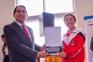Nieves Ramírez es la primera embajadora de los Juegos Bolivarianos 2024