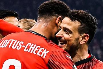 AC Milan goleó a Stade Rennais por la ida de la Europa League